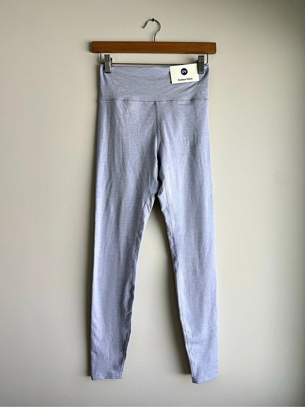 Outdoor Voices NWT Heathered Lavender High Rise Leggings S